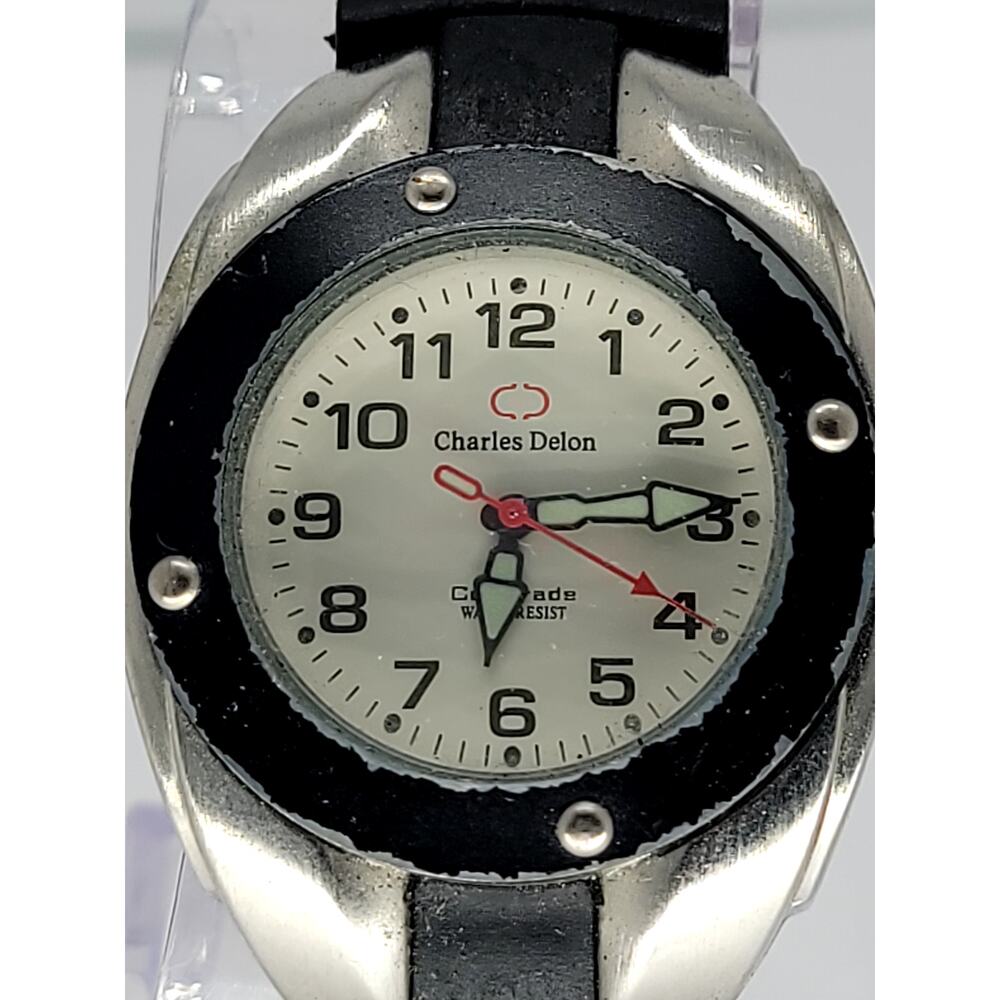 Vintage Charles Delon "Resist" Watch - Retro Style with Modern Durability